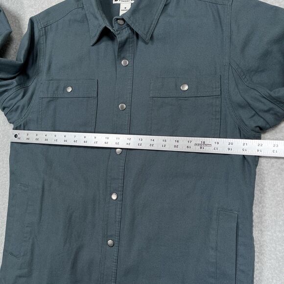 Duluth Trading Limber Jac Shacket Mens Medium Fire Hose Flannel Lined Jacket - Picture 4 of 11